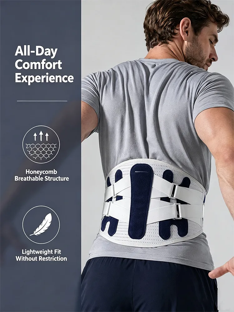 Breathable Mesh Waist Brace OEM product view