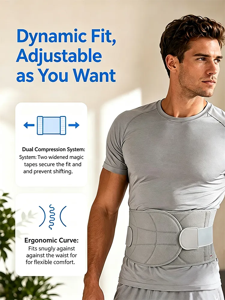 Breathable Mesh Waist Brace OEM product view