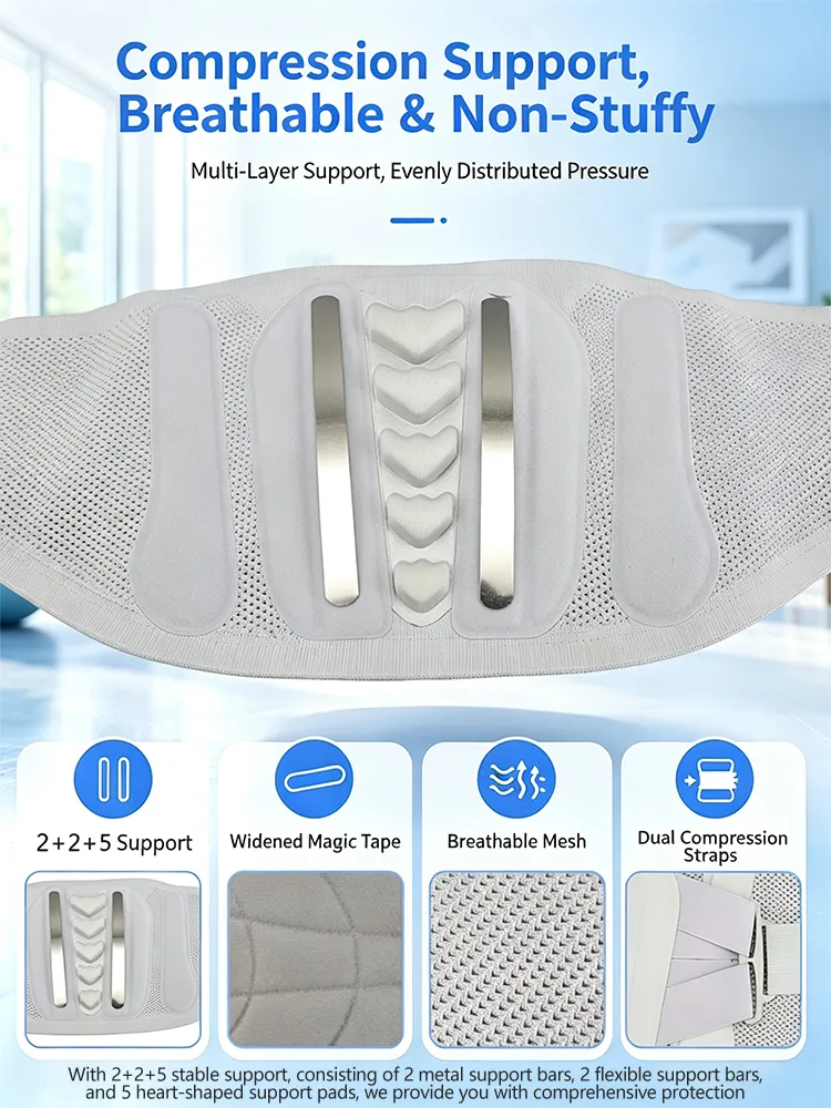 Breathable Mesh Waist Brace OEM product view