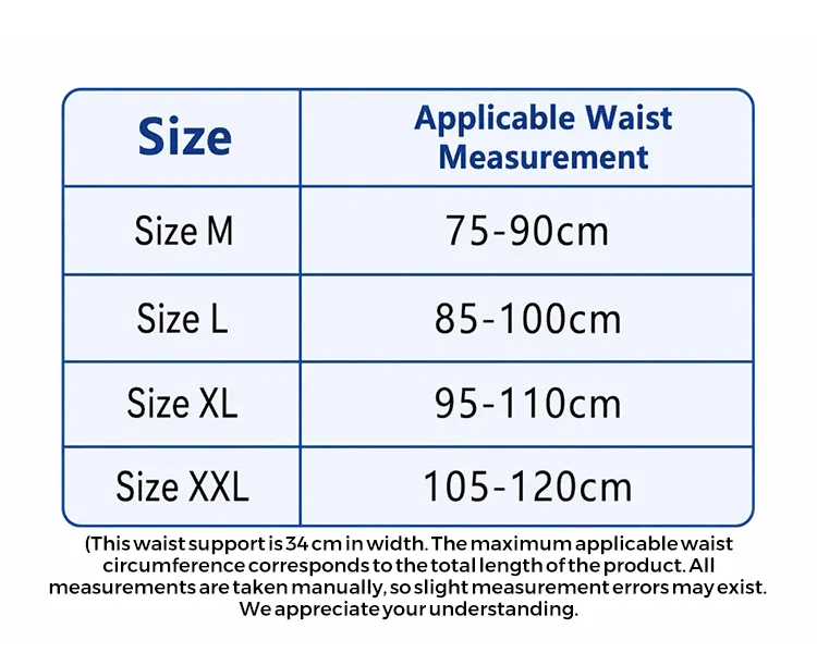 Neoprene Waist Brace OEM product view