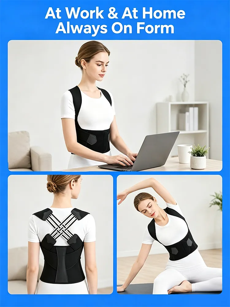 Adjustable posture corrector/back brace/F24