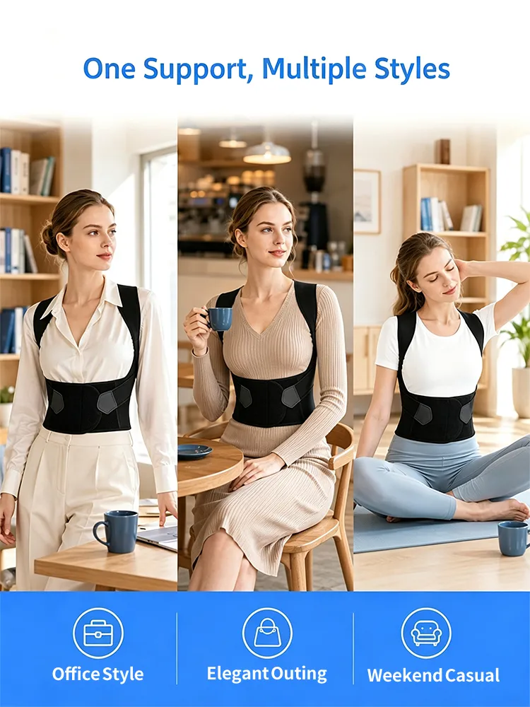 Adjustable posture corrector/back brace/F24