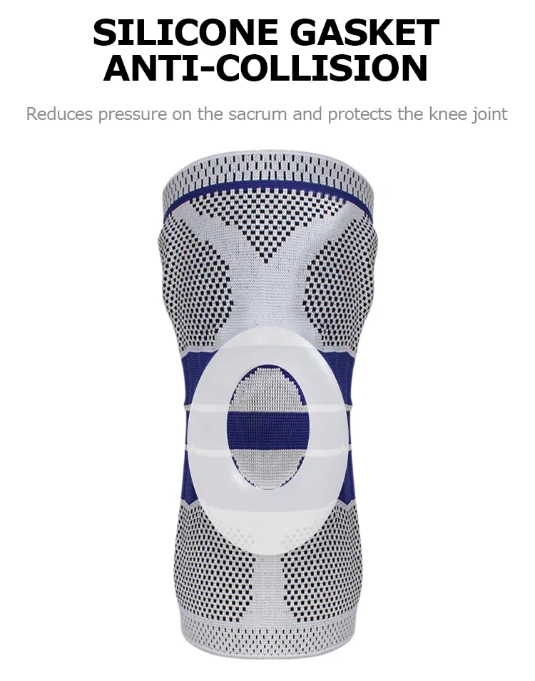 X019 Silicone Knee Guard - Customizable - Protective - Protect Joints